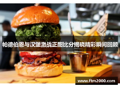 帕德伯恩与汉堡激战正酣比分揭晓精彩瞬间回顾